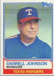 1983 Topps      037      Darrell Johnson MG